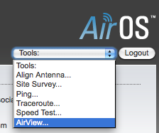 airView-tools اختيار القناة الأفضل للشبكة