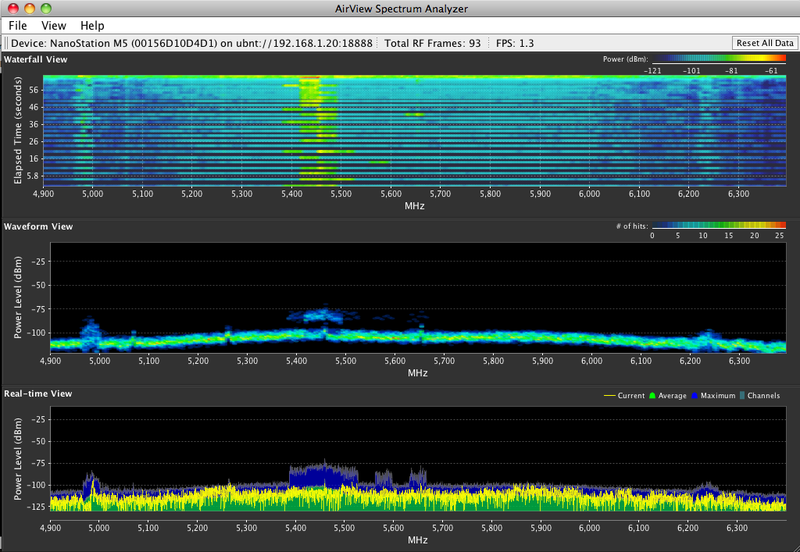 spectrum-analyzer-1 اختيار القناة الأفضل للشبكة